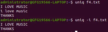 Vergleich ohne Berücksichtigung der Groß- und Kleinschreibung