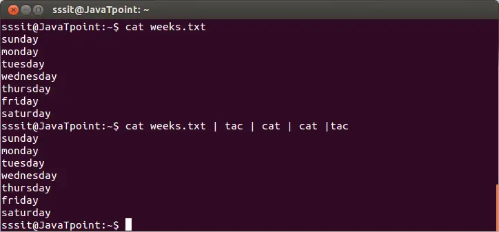 Linux Cat-filter