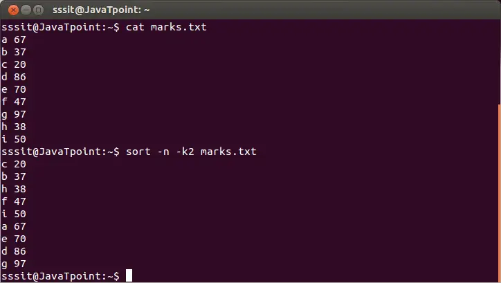 Linux sorteringsfiltre3