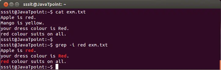 Linux Grep-filters4