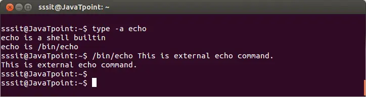 Comando de expansión del shell de Linux3