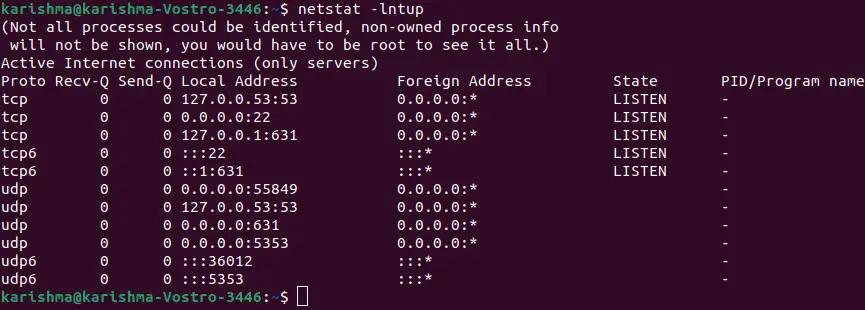 So überprüfen Sie offene Ports unter Linux