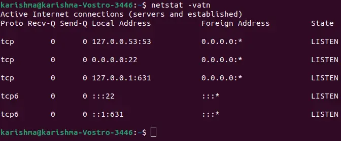 Como verificar portas abertas no Linux