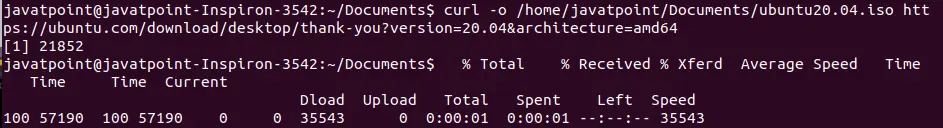 Comando Curl do Linux