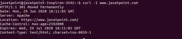 Comando Curl di Linux