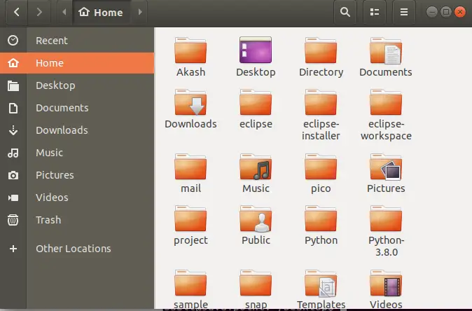 Linux Home Directory