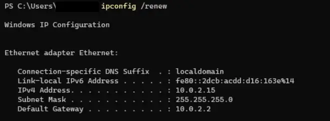 Kostenlose IPconfig