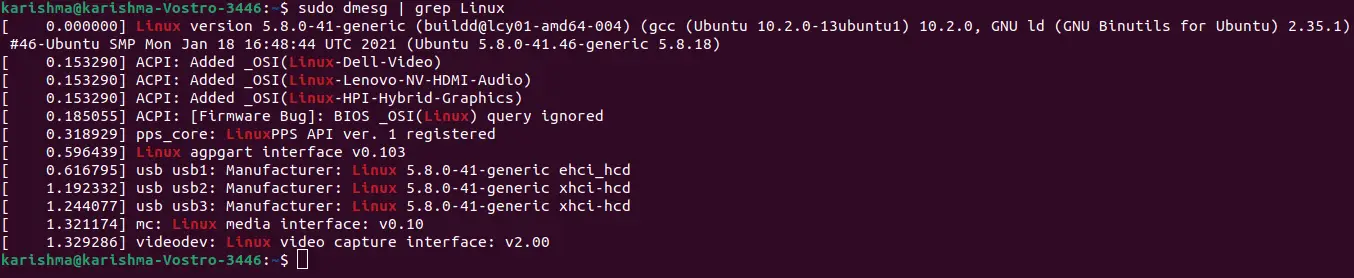 Verifique la versión del sistema operativo en Linux