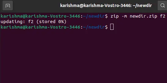 Linux Zip Command