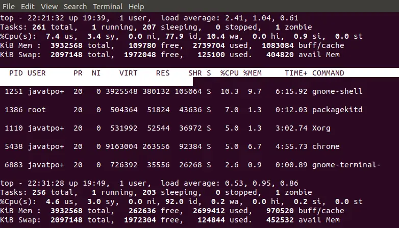 Zabij proces Linux