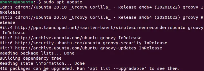 Запис екрану Ubuntu