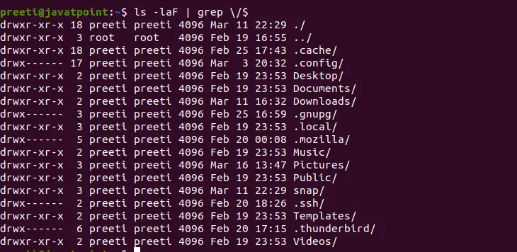 Linux-lijstmappen