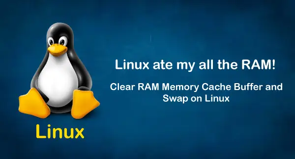 Rensa cache Linux