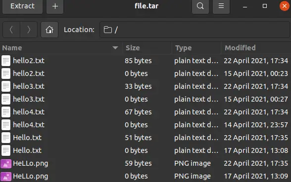 Príkaz Tar v systéme Linux