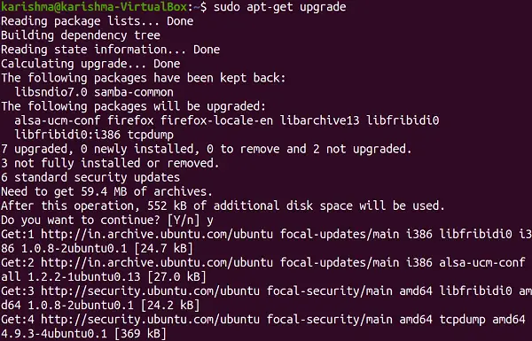 Napaka segmentacije Core Dumped Ubuntu