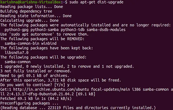 Segmentatiefout Kern gedumpt Ubuntu