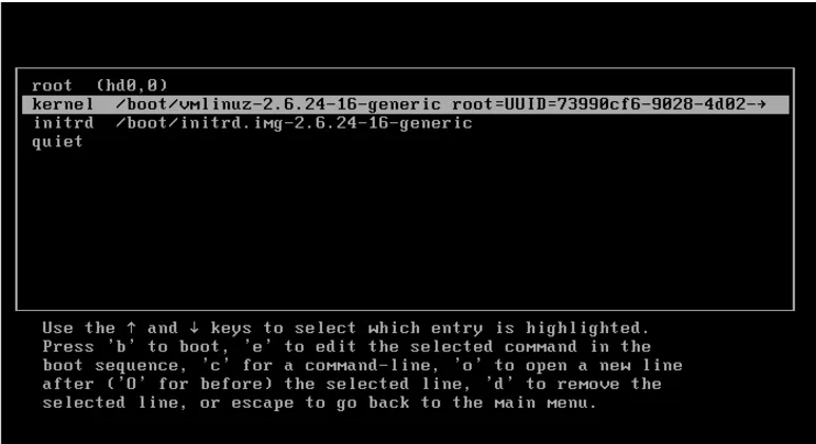 Palauta kadonnut Linux-järjestelmänvalvojan salasana ja selitys