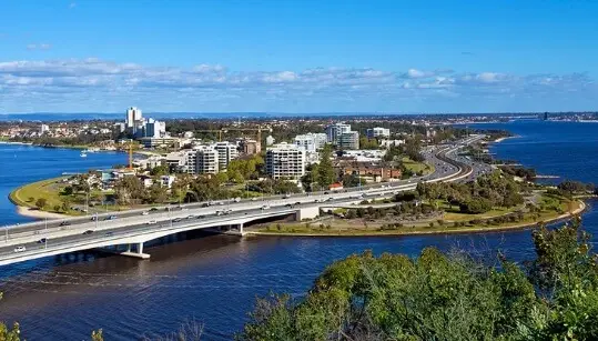 Lista de ciudades en Australia