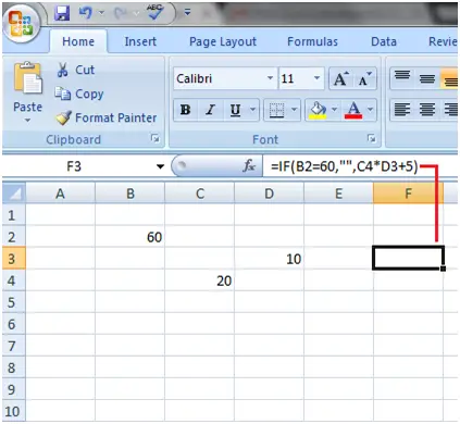 „Excel If“ funkcija su skaičiavimais 5