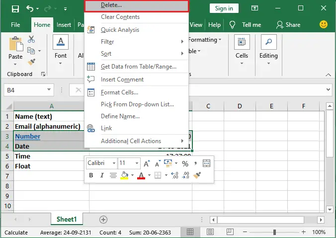 O que é uma célula no Excel