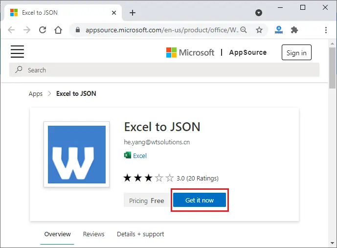 Kaip konvertuoti „Excel“ į JSON?