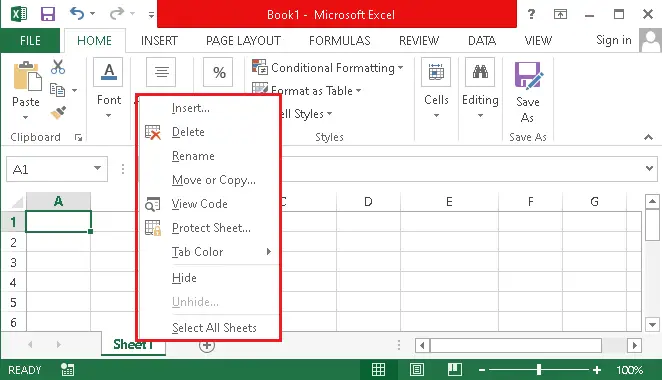 MS Excel definīcija