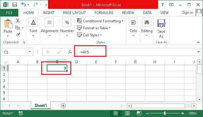 MS Excel definisjon