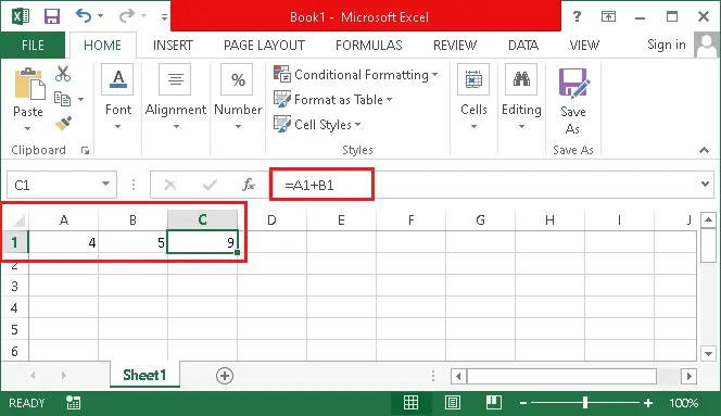 MS Excel definition