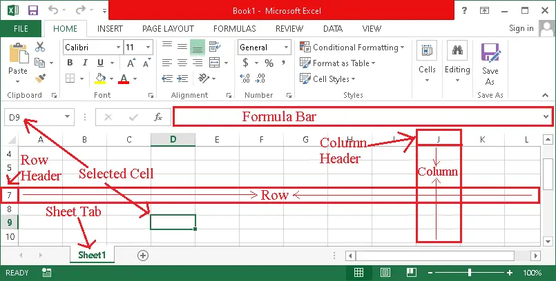 MS Excel definīcija