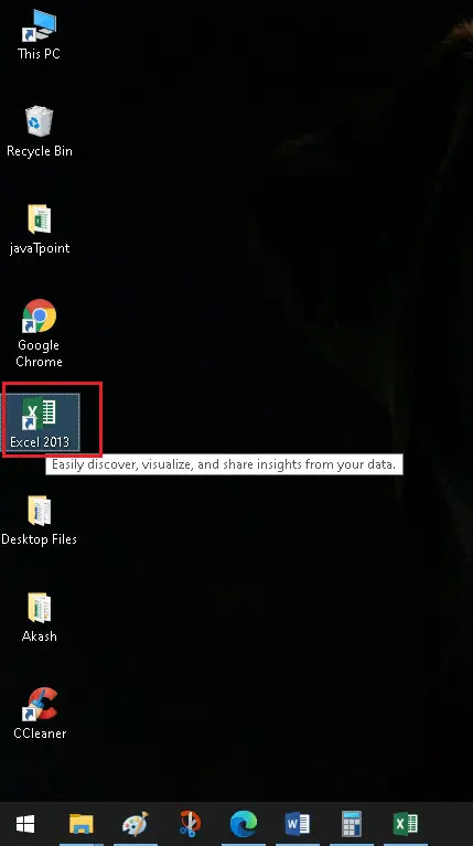 MS Excel Tanımı