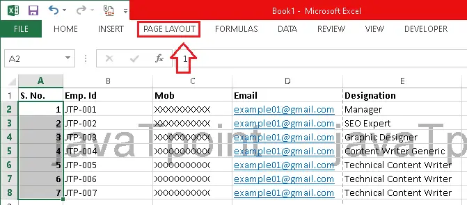 Hvordan fjerne vannmerke i Excel