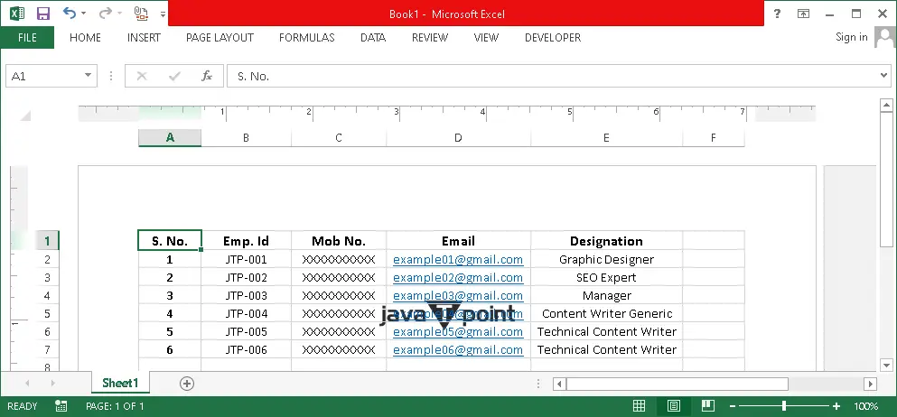 Jak odstranit vodoznak v aplikaci Excel