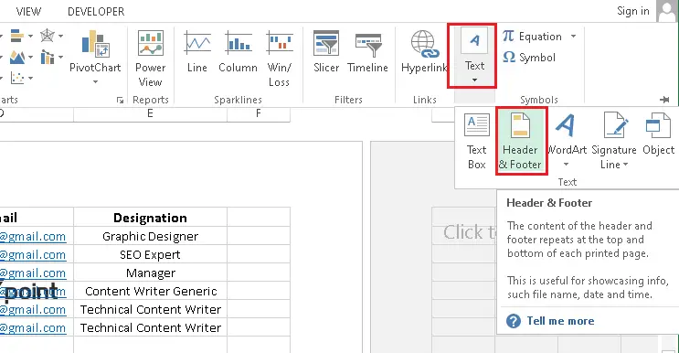 Jak odstranit vodoznak v aplikaci Excel