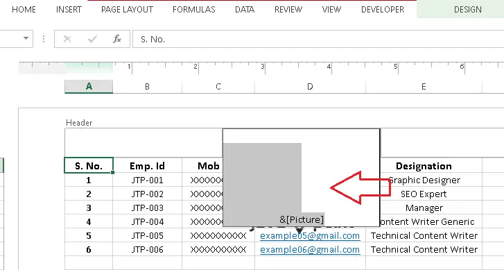 Hur man tar bort vattenstämpel i Excel