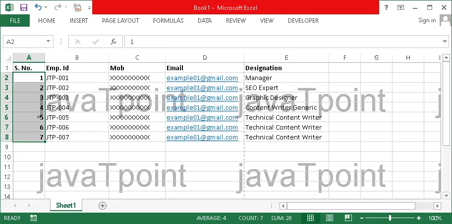 Hur man tar bort vattenstämpel i Excel