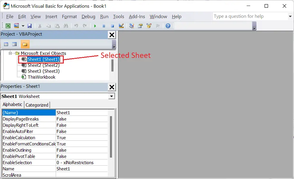 إنشاء ورقة عمل في Excel