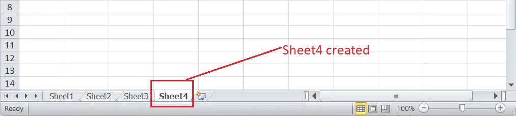 Créer une feuille de calcul dans Excel