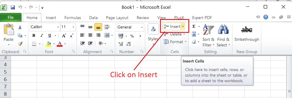 Crear una hoja de trabajo en Excel