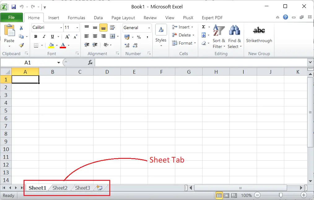 Crear una hoja de trabajo en Excel