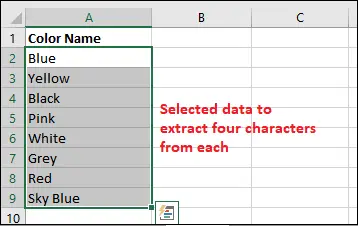 Tekst do kolumny w programie Excel