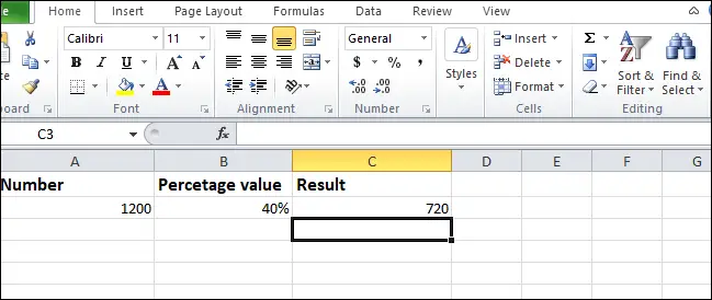 So subtrahieren Sie in Excel