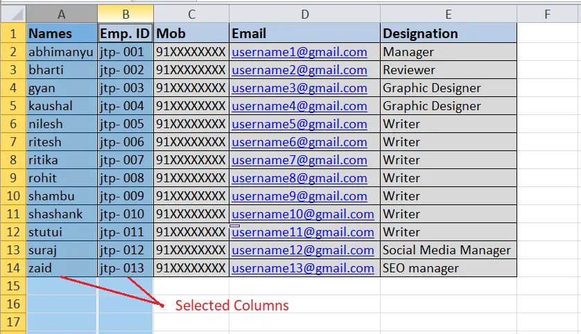 Großbuchstaben-Verknüpfung in Excel