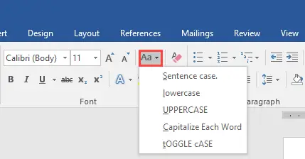 اختصار الأحرف الكبيرة في Excel