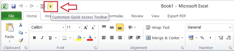 Atajo de mayúsculas en Excel