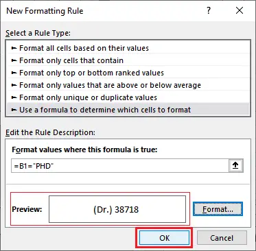 Hoe een voorvoegsel toevoegen in Excel?