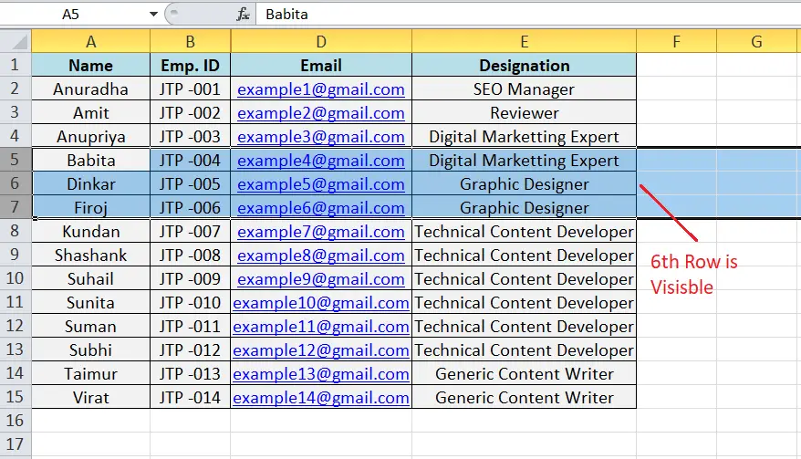 Odkryj skrót w programie Excel