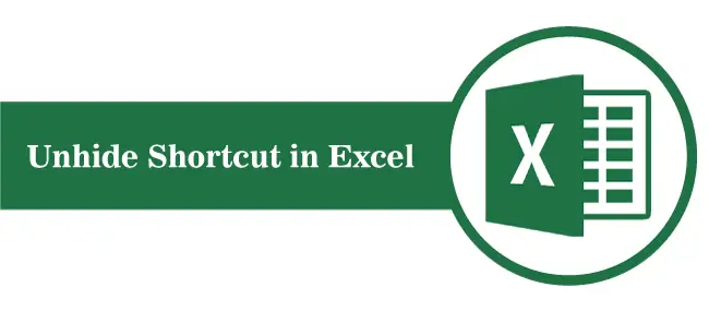 Parādīt saīsnes slēpšanu programmā Excel