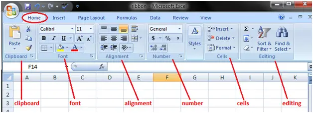 Kenmerken van tabbladen in Excel