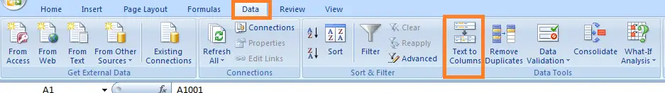 Hoe het eerste teken in Excel te verwijderen