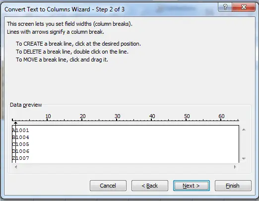 Como remover o primeiro caractere no Excel